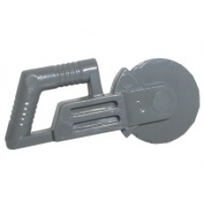 Part 30194 Dark Bluish Gray Minifig, Utensil Tool Circular Blade Saw 